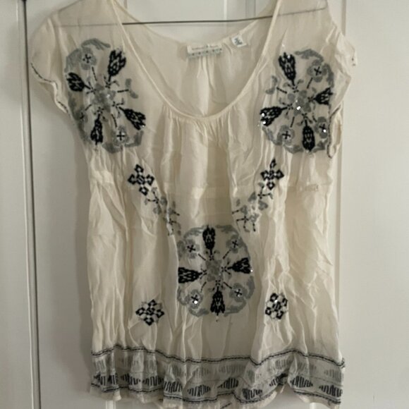 Beaded Kimchi and Blue Blouse - Picture 1 of 2